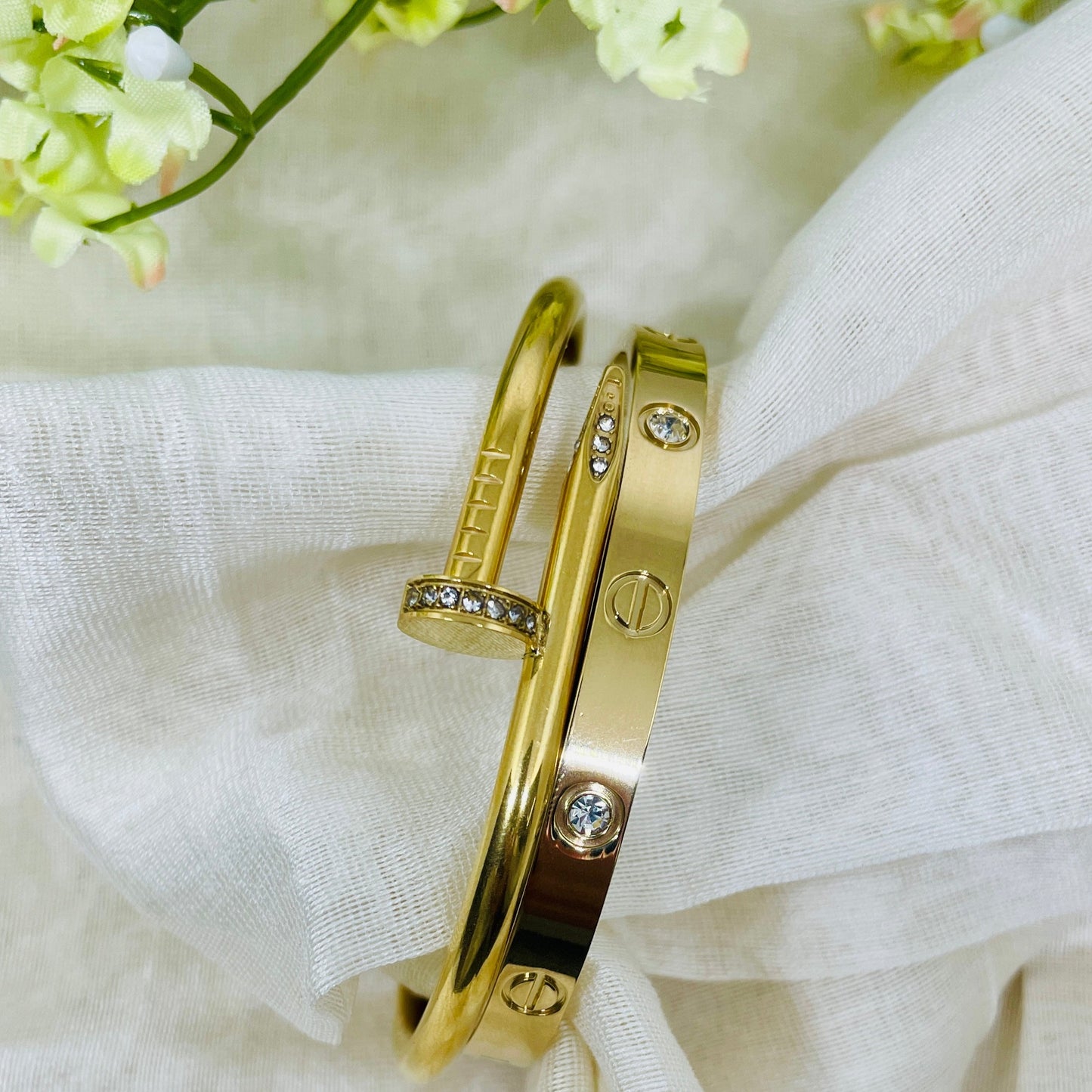 Perfect duo zirconia bracelet