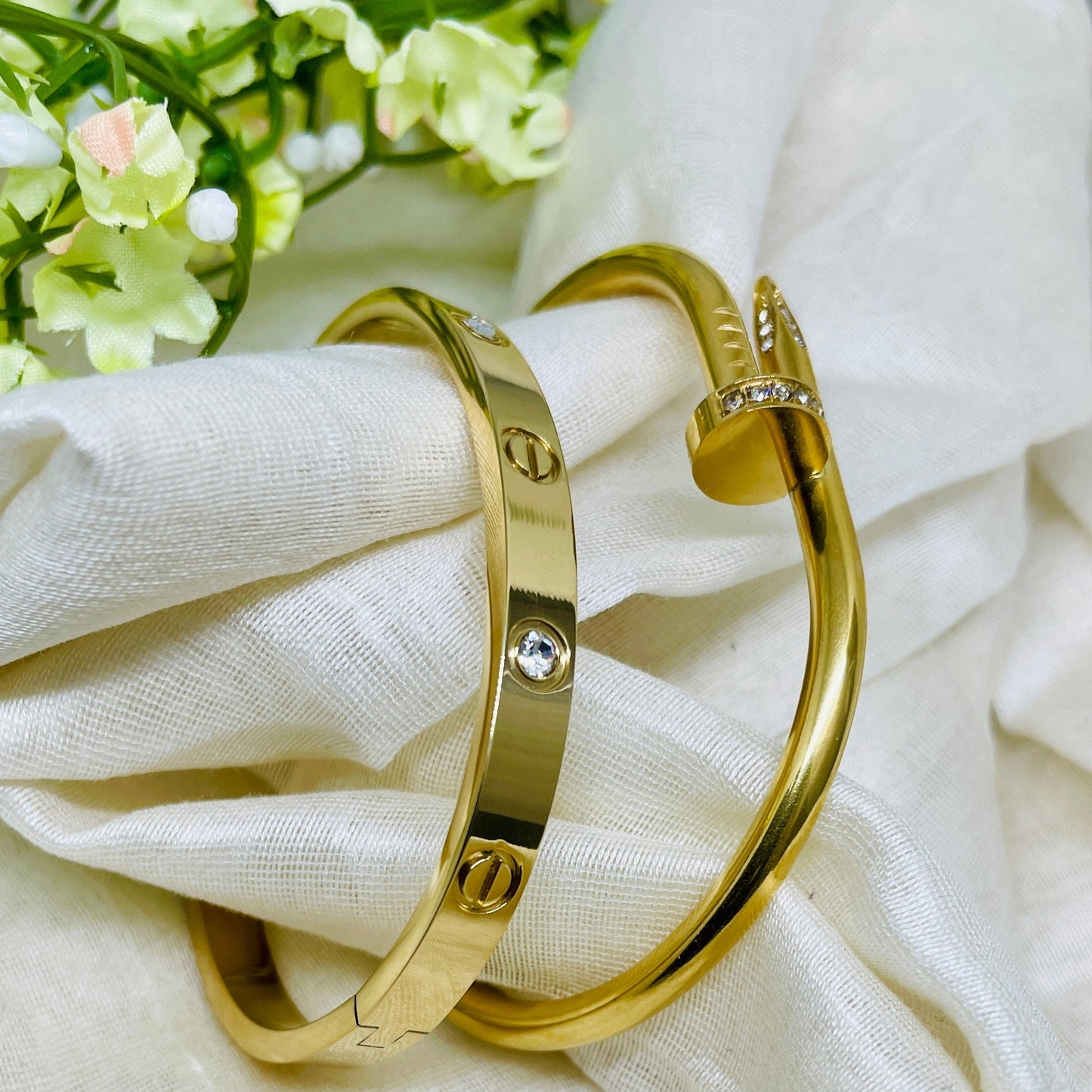 Perfect duo zirconia bracelet