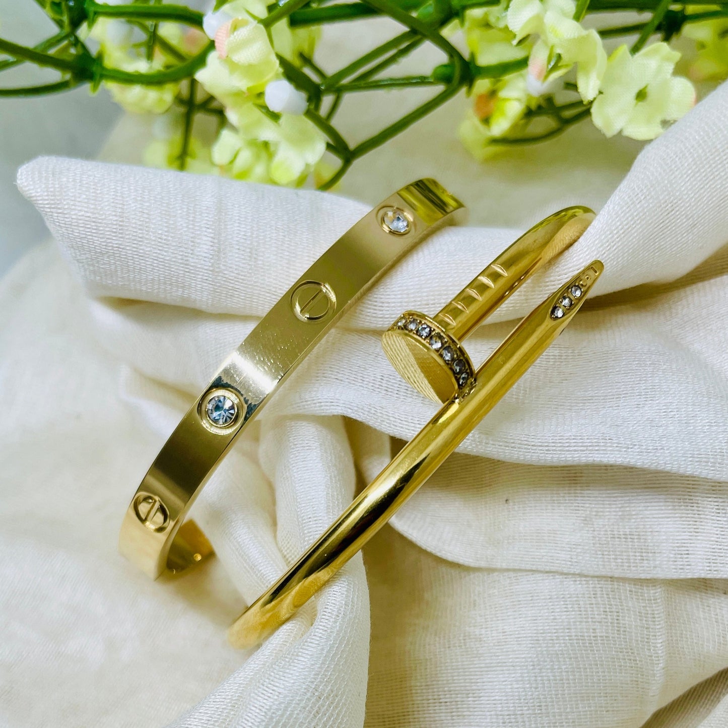 Perfect duo zirconia bracelet