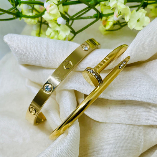 Perfect duo zirconia bracelet