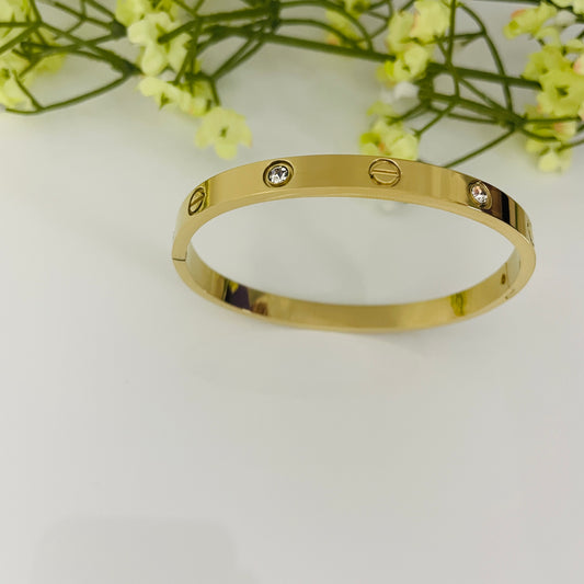 Zirconia Screw Bracelet