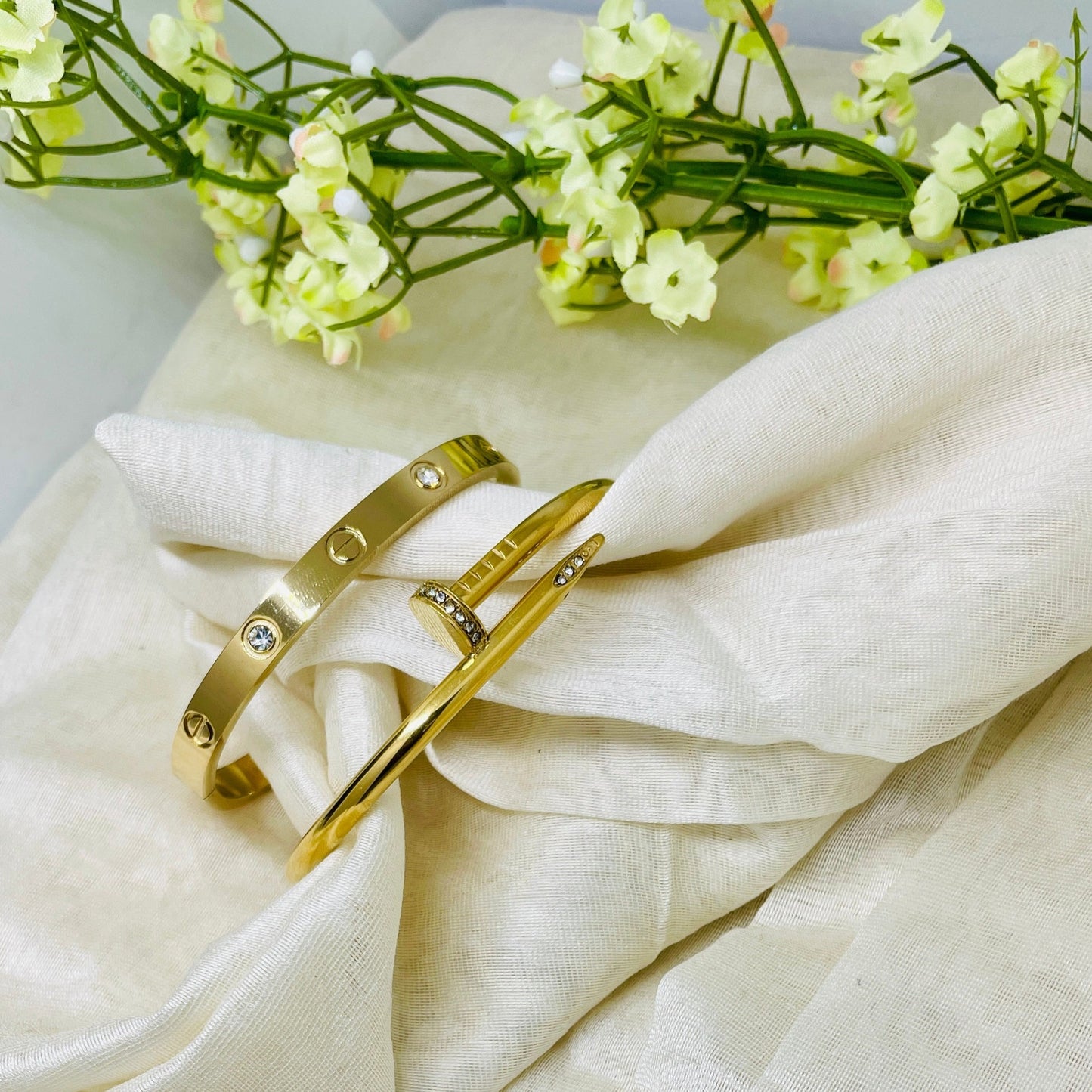 Perfect duo zirconia bracelet