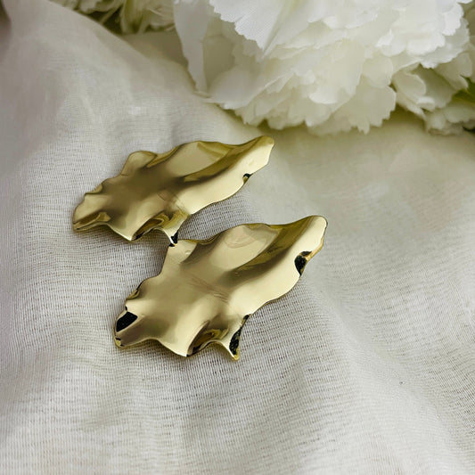 Beaten Statement Earrings